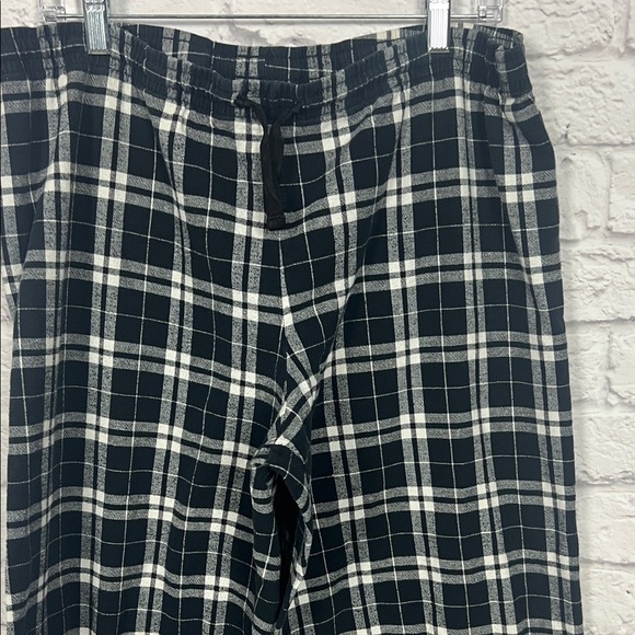 Boxercraft Men's Black and White Plaid Pajama Bottoms - Picture 4 of 8